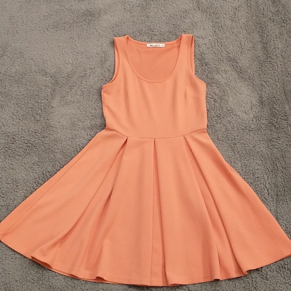 White Mark Skater Dress